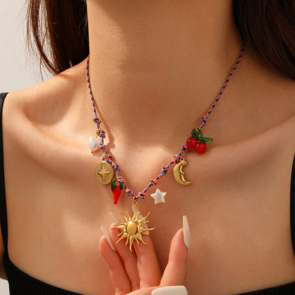 Колье из стали CJR62474