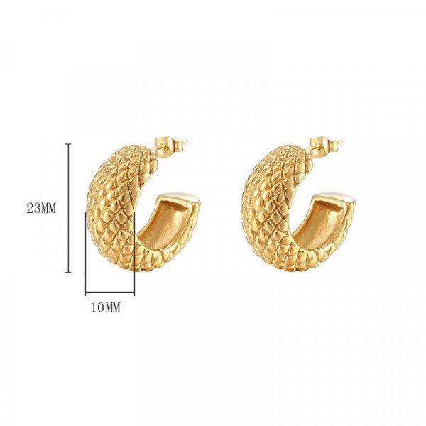 Серьги сталь CJL17979