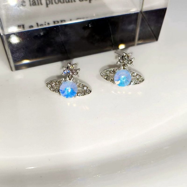 Серьги-гвоздики ювелирный сплав с камнями 1J12345CJJ