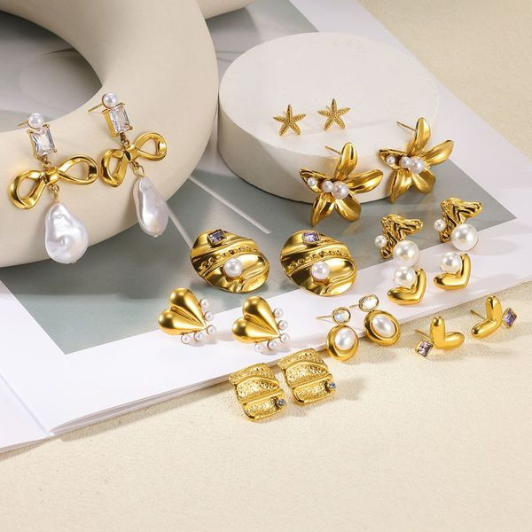 Серьги сталь CJL47173