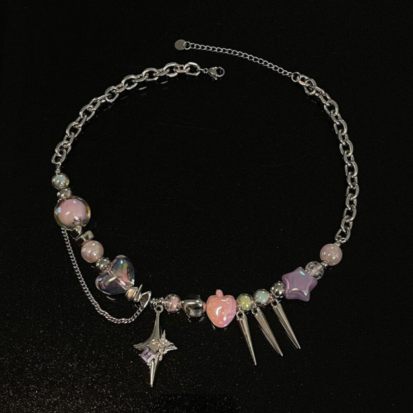 Колье из стали CJH56294