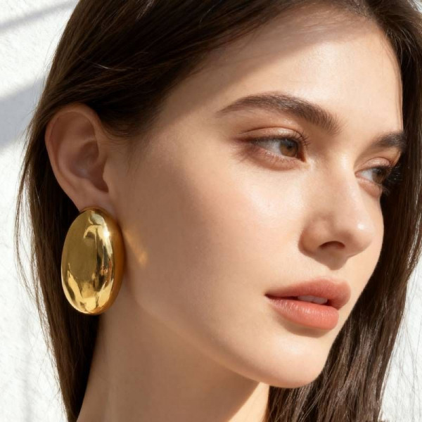 Серьги сталь CJT07120