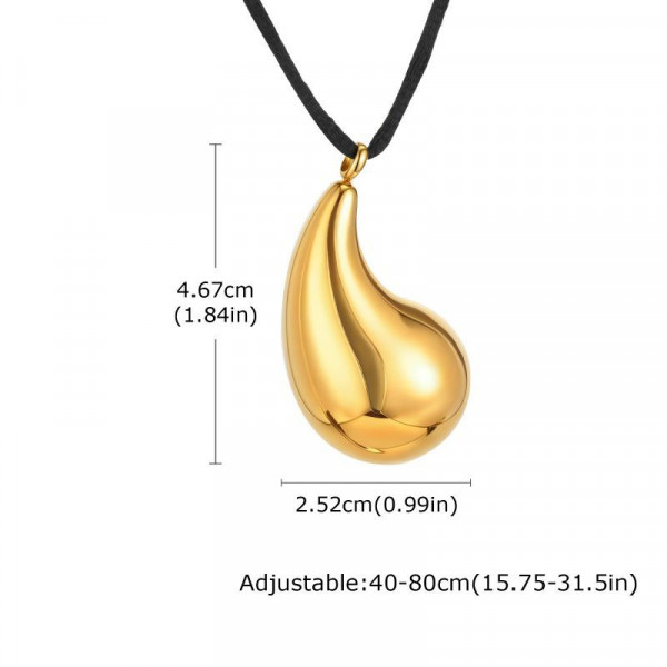 Колье из стали CJM22768