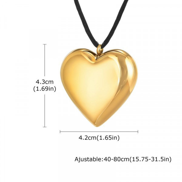 Колье из стали CJM22768