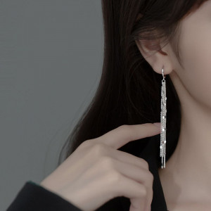 Экстра-длинные вечерние серьги-нити 1DNS11106CJJ