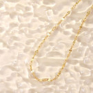 Золотистая цепочка классического плетения CJL32399