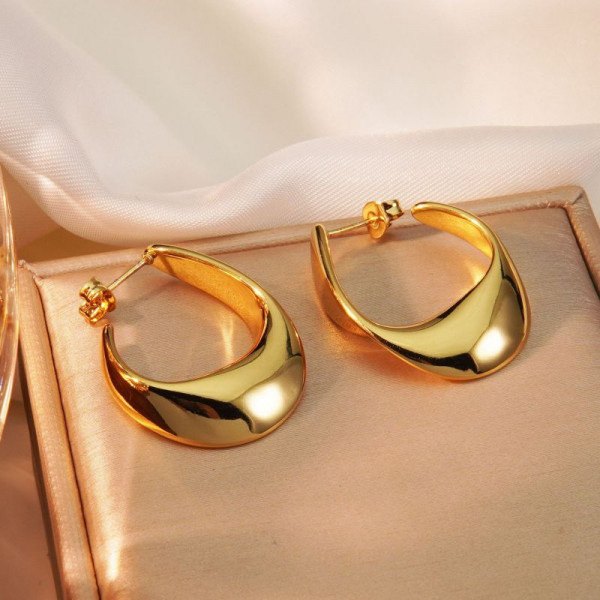 Серьги сталь CJT26570