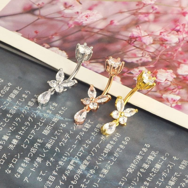 Пирсинг в пупок M86669