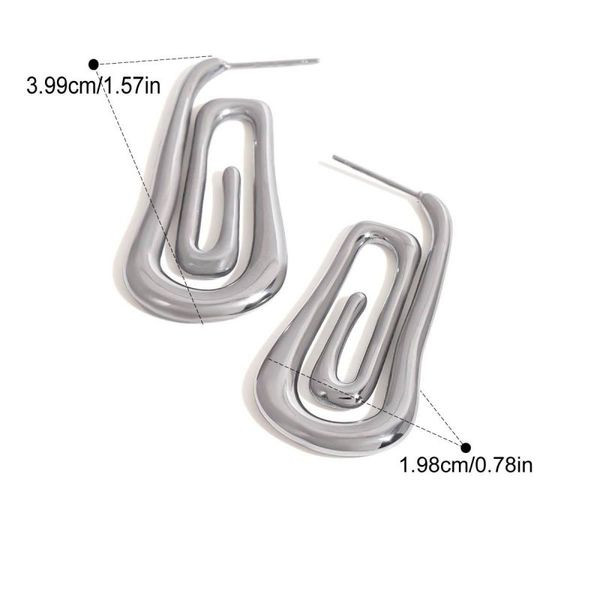 Серьги сталь CJL41061