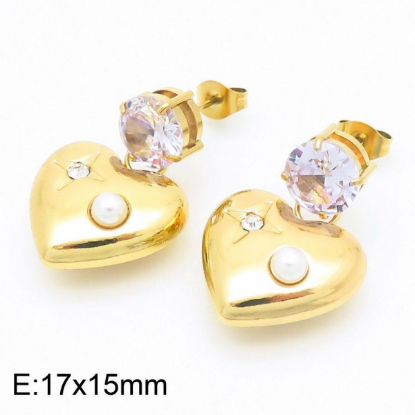 Серьги сталь CJG50227