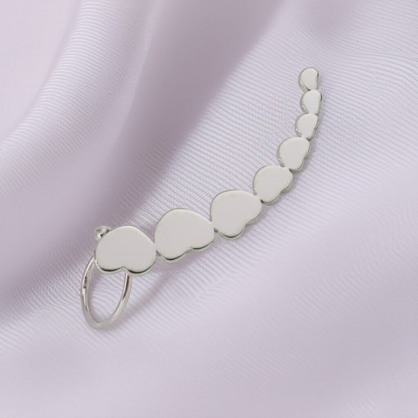 Минималистичный кафф Сердца 1J11023CJJ