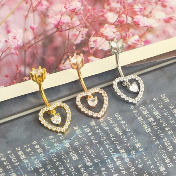 Пирсинг в пупок M86672