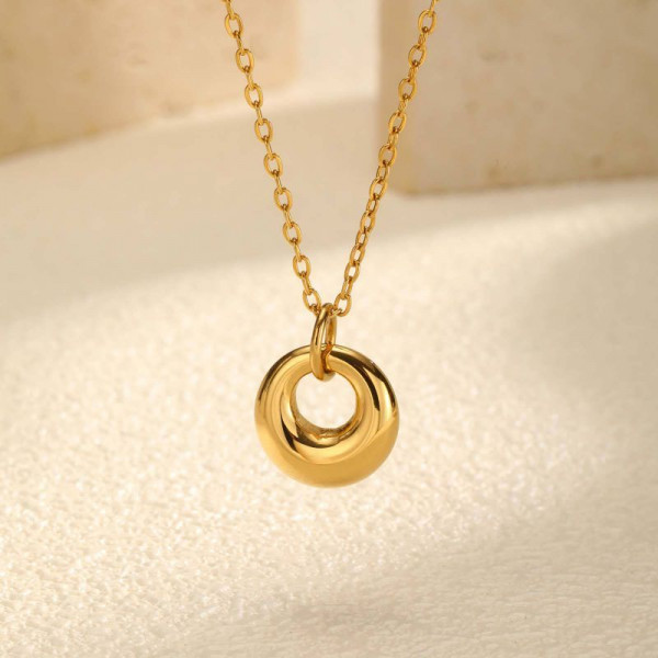 Колье из стали CJM23142