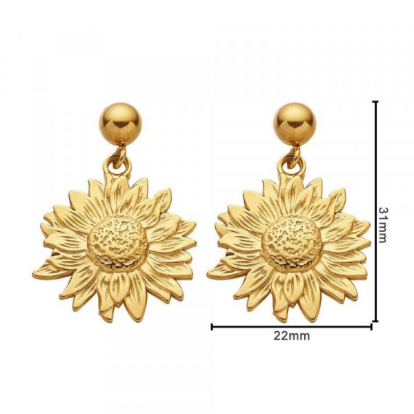 Серьги сталь CJJ25889