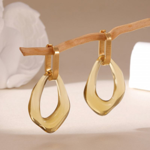 Серьги сталь CJP83174