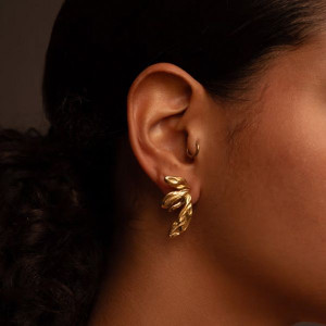 Серьги сталь CJL41080