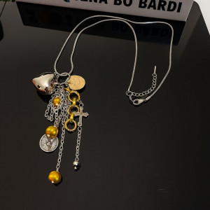 Колье ювелирный сплав 1J11654CJJ