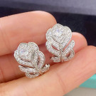 Серьги-пусеты «Ажурный лепесток» CJR56578