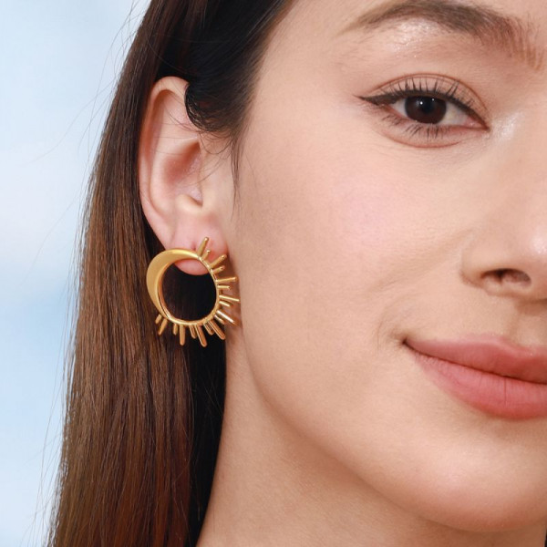 Серьги сталь CJL16721