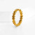 Кольцо стальное с напылением золотом доллар J10168CJJ