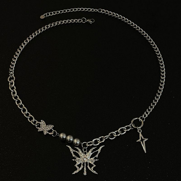 Колье из стали CJH56198