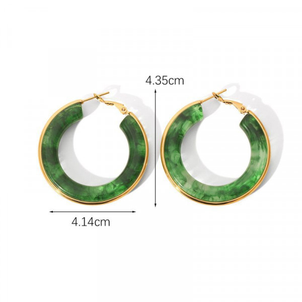 Серьги сталь CJL78728