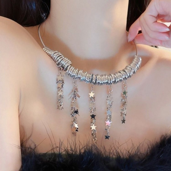 Колье медицинская сталь J11241CJJ