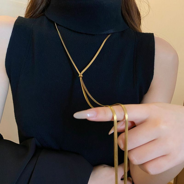 Колье из стали CJG76173