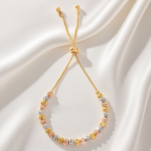 Браслет медь напыление золотом 1J12083CJJ