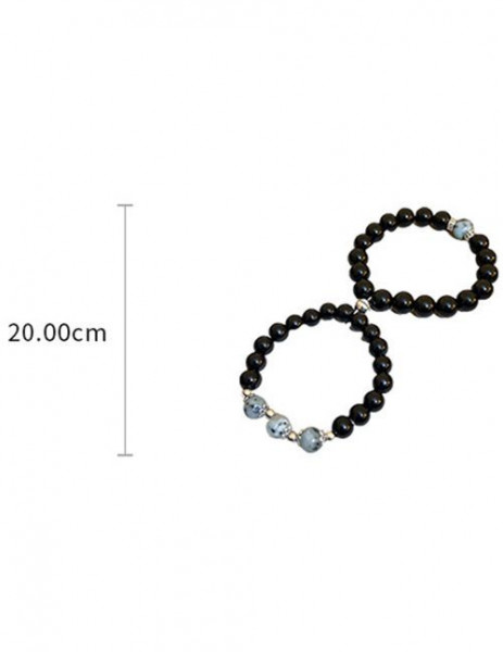 Парные браслеты ночной дозор с жемчужным акцентом R42277