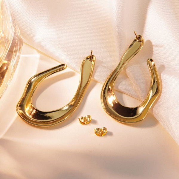 Серьги сталь CJT26573