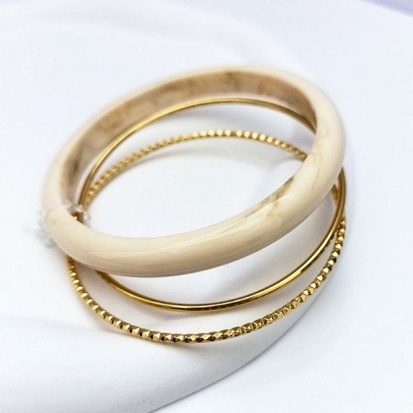 Браслет многослойный из колец CJN96055