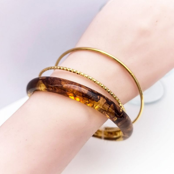 Браслет многослойный из колец CJN96055