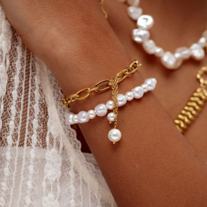 Стальной комплект бижутерии CJN91850