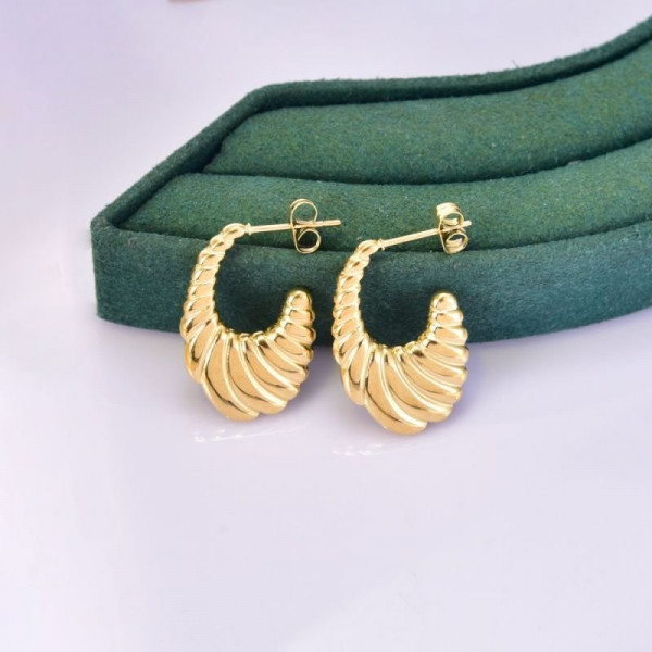 Серьги сталь CJD01935