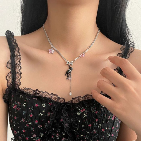 Колье из стали CJH67712