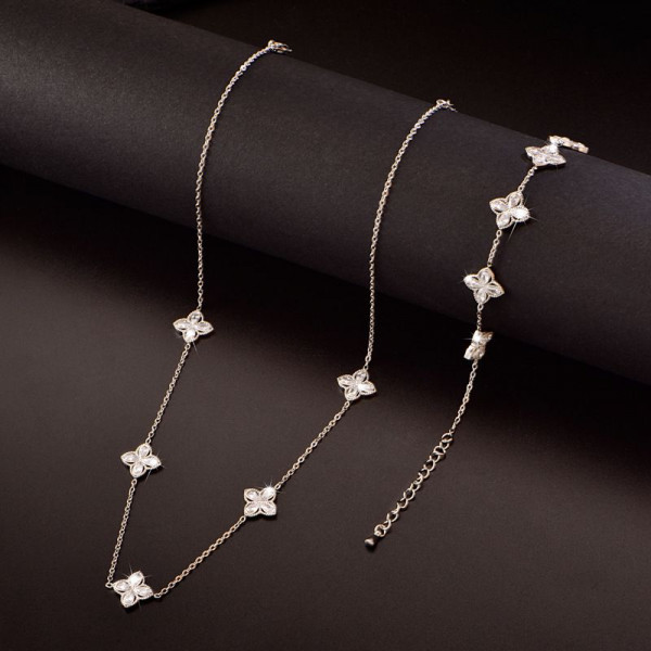 Стальной комплект бижутерии CJR55547