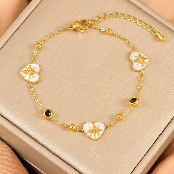 Стальной комплект бижутерии CJL34044