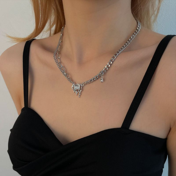 Колье из стали CJH78296