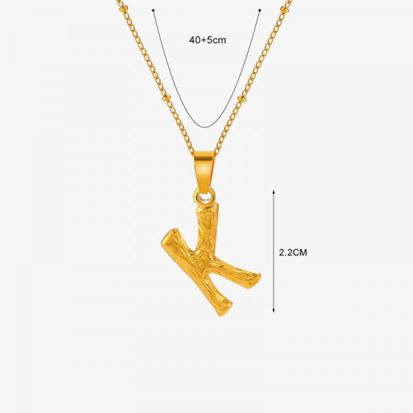 Колье из стали CJH26849