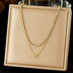 Колье из стали CJR62487