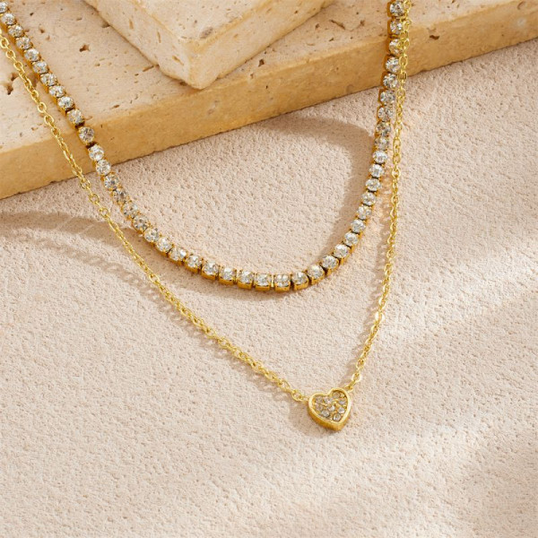 Колье из стали CJR62487