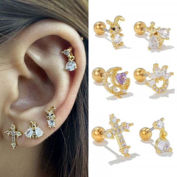 Пирсинг в уши N81747