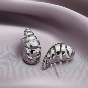 Серьги-гвоздики спираль J10029CJJ