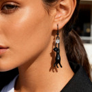 Серьги сталь CJR81395