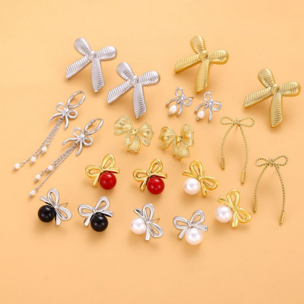 Серьги сталь CJL18236