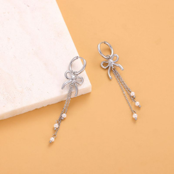 Серьги сталь CJL18236