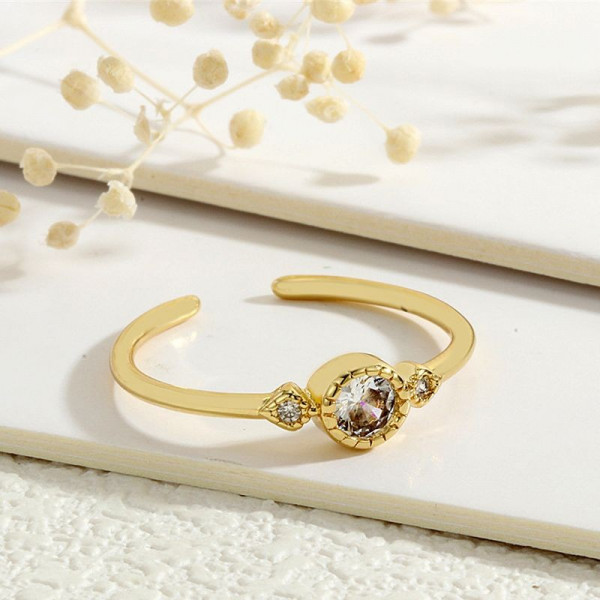 Тонкое кольцо с подвеской-символом «глаз» CJG67707