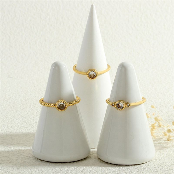 Тонкое кольцо с подвеской-символом «глаз» CJG67707