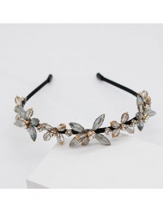 Ободок для волос свадебный D01851